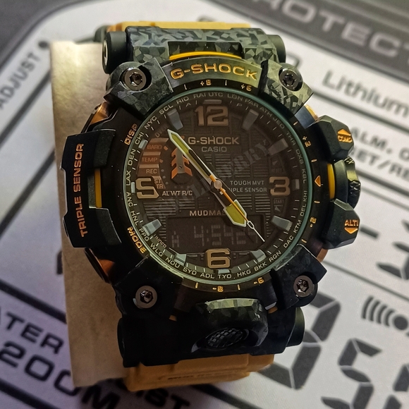 CASIO G-SHOCK CARBON MUDMASTER GWG-2000 - Picture 2 of 12